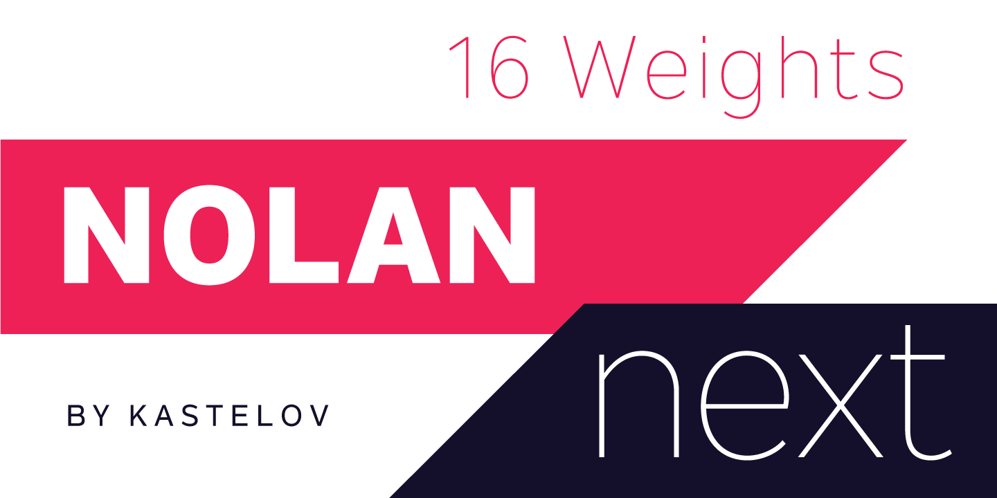 Nolan Next Font